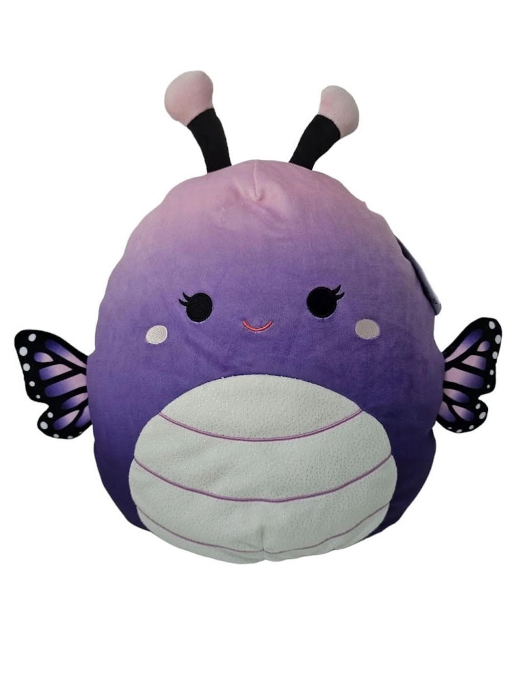 Squishmallow Rida Butterfly Purple Monarch Flying Plush 12" NWT
